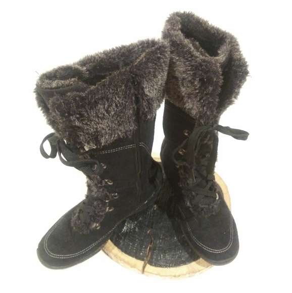 Winter Wedge Boot - Picture 1 of 5